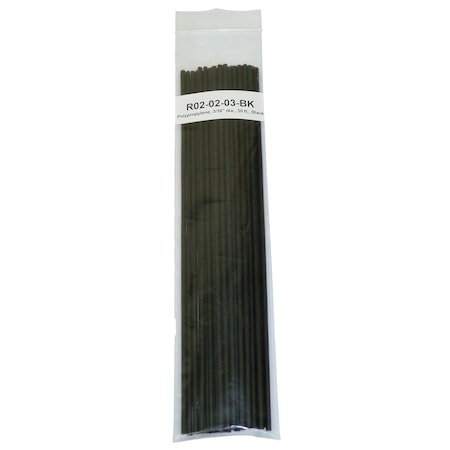 Polyvance Polypropylene Rod, 3/16 diameter, 30 ft., Black R02-02-03-BK